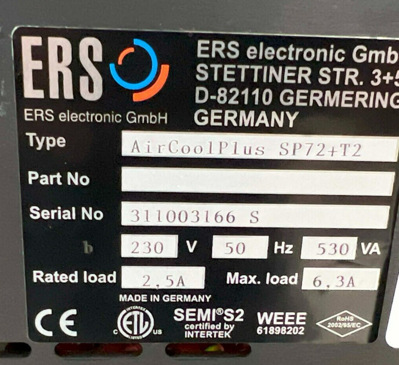 ERS AirCool Plus EMO 02 Cascade S300 Attogaurd Microchamber Tri-Temp Chuck Stage