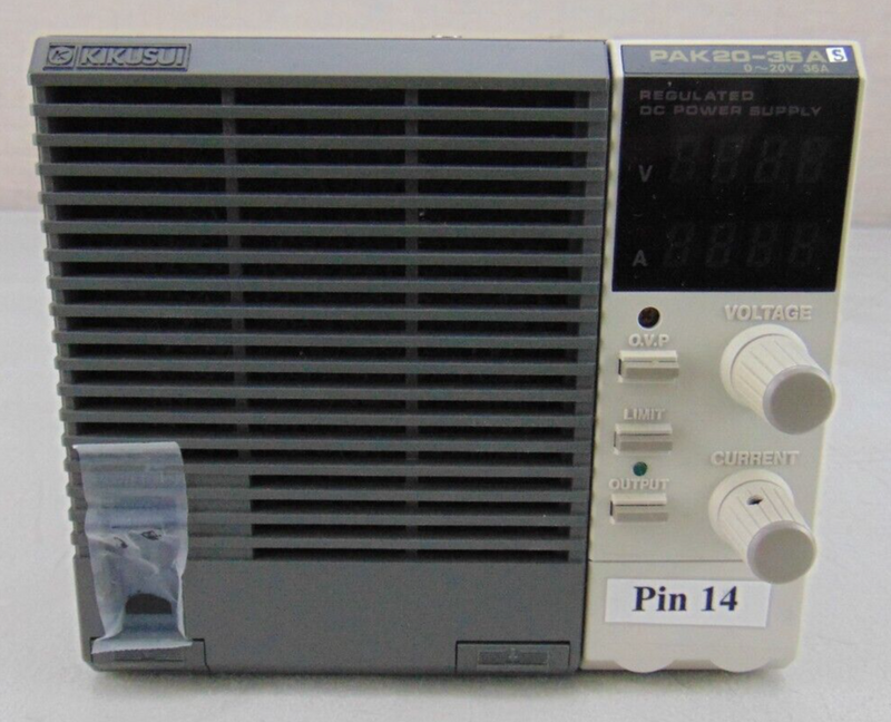 Kikusui PAK20-36A Regulated DC Power Supply *used working