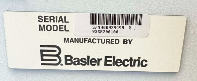 Teradyne 535-100-00 Basler Electric 9368200100 Power Supply *new surplus