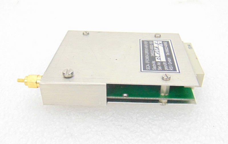 SCA 348223-9002-100 Specimen Current Amplifier *used working, 90-day warranty - Tech Equipment Spares, LLC