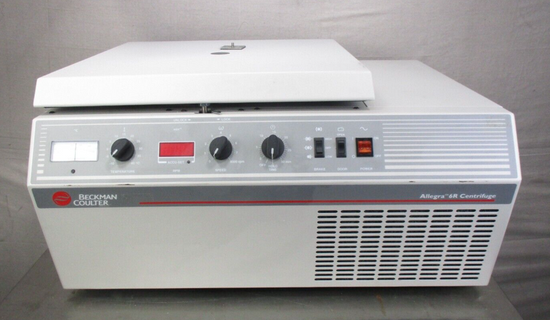 Beckman Coulter Allegra-6R Refrigerated Benchtop Centrifuge *used tested working