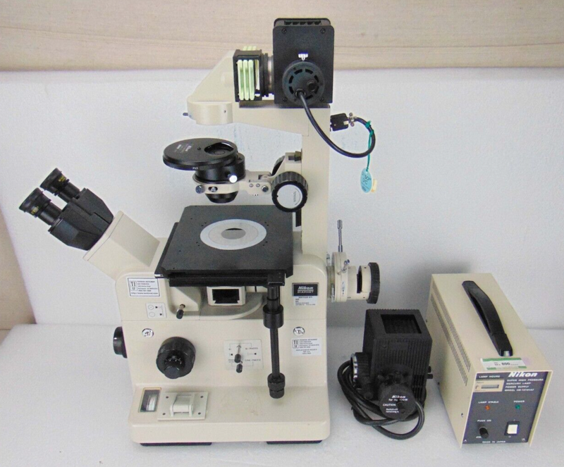 Nikon Diaphot Inverted Microscope *used working