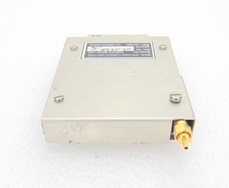 SCA 348223-9002-100 Specimen Current Amplifier *used working, 90-day warranty - Tech Equipment Spares, LLC