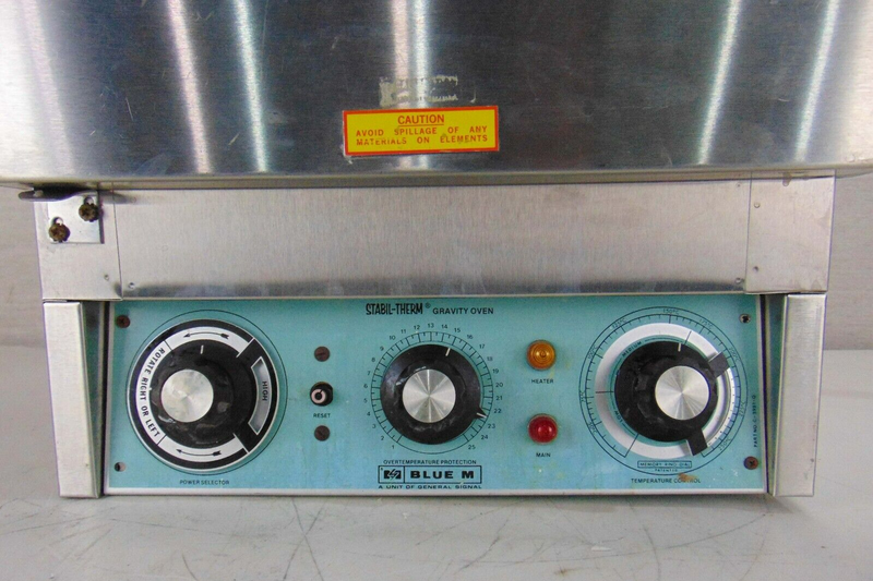 Blue M OV-12A Stabil Therm Gravity Oven *used working*