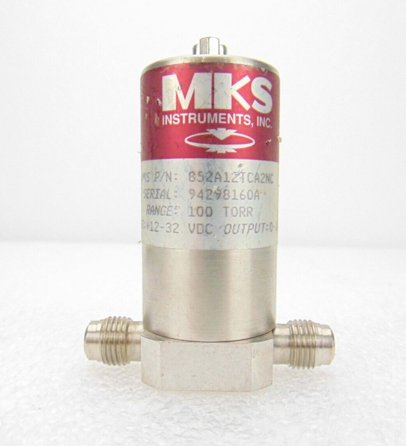 MKS 852A12TCA2NC Pressure Transducer 100PSIA *used working - Tech Equipment Spares, LLC