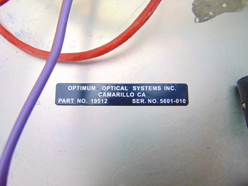 Optimum Optical 19512 *untested, sold as is - Tech Equipment Spares, LLC