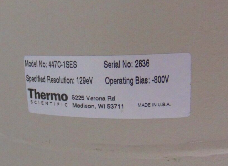 Thermo 447C-1SES EDS Detector *used working - Tech Equipment Spares, LLC
