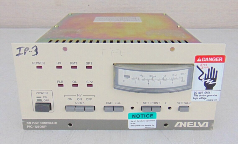 Anelva PIC-050NP Ion Pump Controller *used working