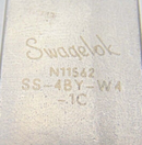 Swagelok SS-4BY-W4-1C Stainless Steel Valve *used working - Tech Equipment Spares, LLC