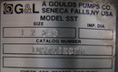 G&L Goulds 10STK1RCPM Pump 1 X 2-8, 10 HP, 208-230/460 VAC, 26.5- 24/12 Amp - Tech Equipment Spares, LLC