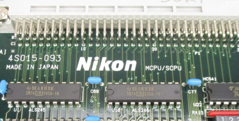 Nikon 4S015-093 MCPU/SCPU Circuit Board Nikon Optistation-V Inspection Station