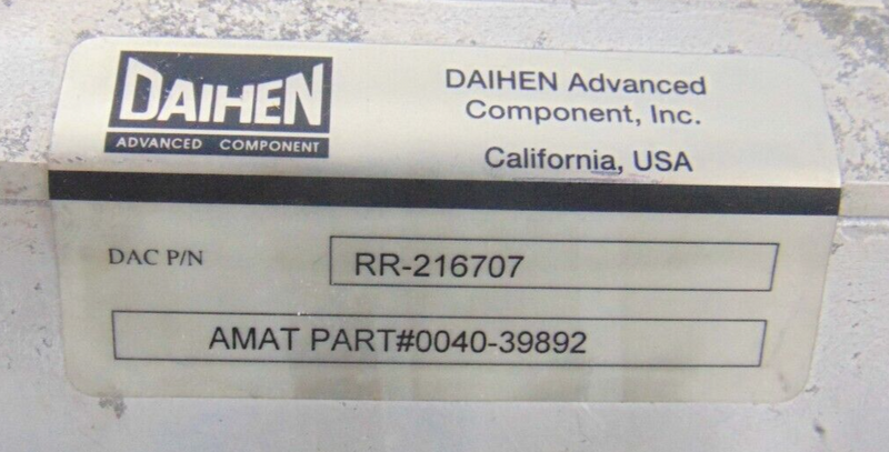 Daihen ATM-15C Microwave Source 0190-35995 *used working, 90-day warranty - Tech Equipment Spares, LLC