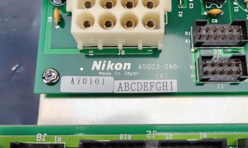 Nikon 4S013-215 SI/F Circuit Board Nikon Optistation-V *used working