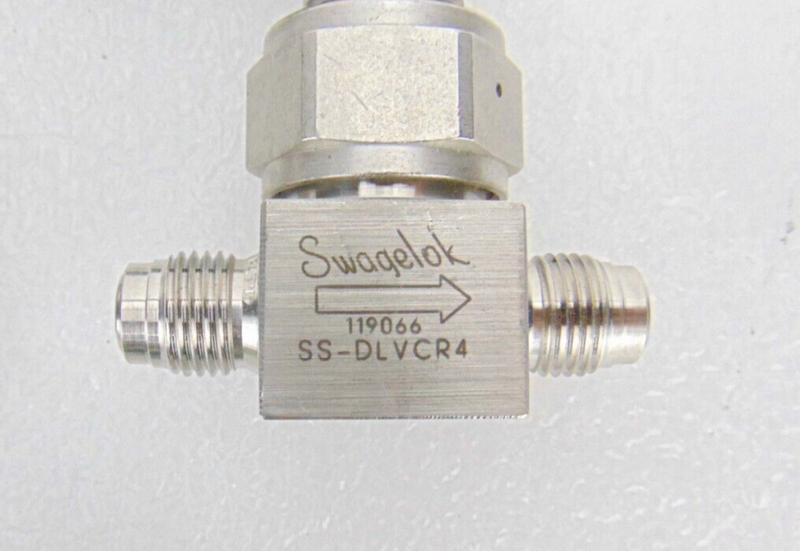 Swagelok SS-DLVCR4 Stainless Steel Valve, lot of 5 *used working