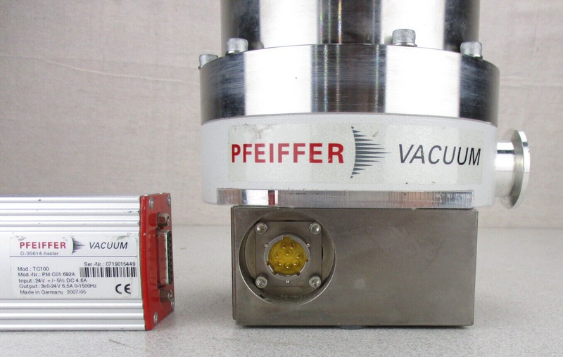 Pfeiffer TMU-262 Turbo Pump TC100 *non-working, sold as-is