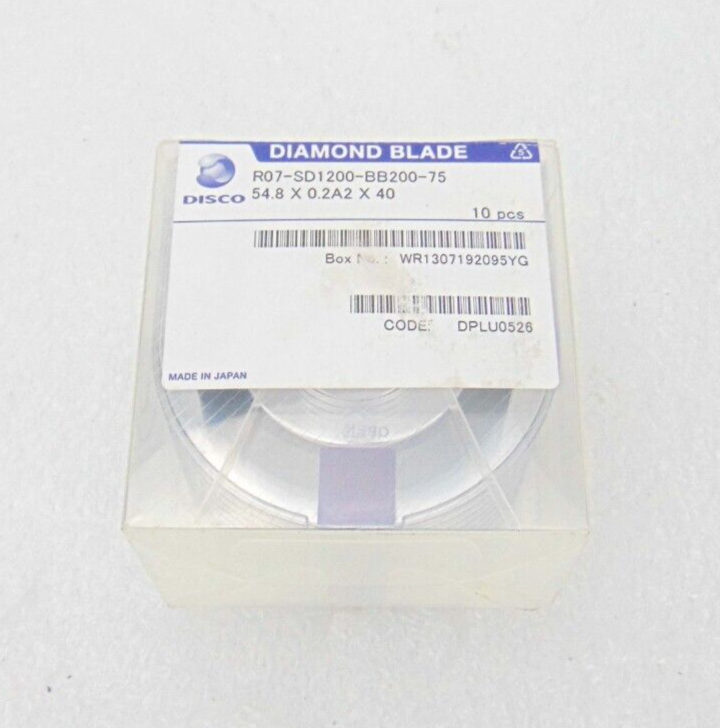 Disco R07-SD1200-BB200-75 Diamond Blade 54.8 x 0.2A2 x 40, 10 Pack *new surplus