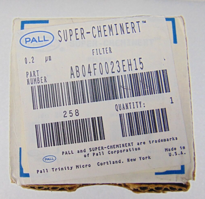 Pall AB04F0023EH15 Super Cheminert Filter, lot of 20 *new surplus - Tech Equipment Spares, LLC