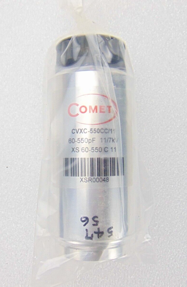 Comet CVXC 550CC/11 Capacitor 60-550pF 11/7kV *used working - Tech Equipment Spares, LLC
