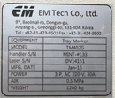 EM Tech TM402G Tray Maker Laser Scriber *used working - Tech Equipment Spares, LLC