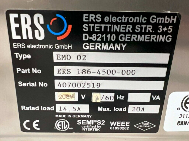 ERS AirCool Plus EMO 02 Cascade S300 Attogaurd Microchamber Tri-Temp Chuck Stage