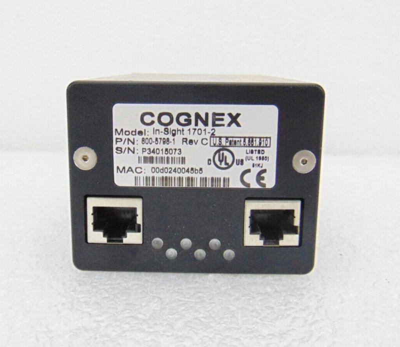 Cognex In Sight 1701-2 800-5798-1 Camera *used working