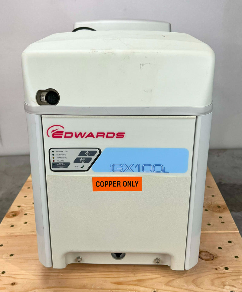 Edwards IGX100L Dry Pump *used working - Tech Equipment Spares, LLC