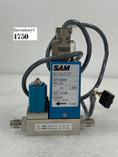 SAM SFC280E Mass Flow Controller 500ccm Ar (Used Working, 90 Day Warranty) - Tech Equipment Spares, LLC