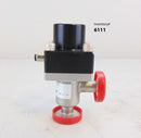 MKS CV16-K1K1-NCVV-T12 Angle Isolation Valve, KF-16 *new surplus - Tech Equipment Spares, LLC