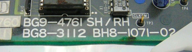 Canon SH/RH PCB BH8-1071-02 BG9-4761 BG8-3112 Circuit Board *used working - Tech Equipment Spares, LLC
