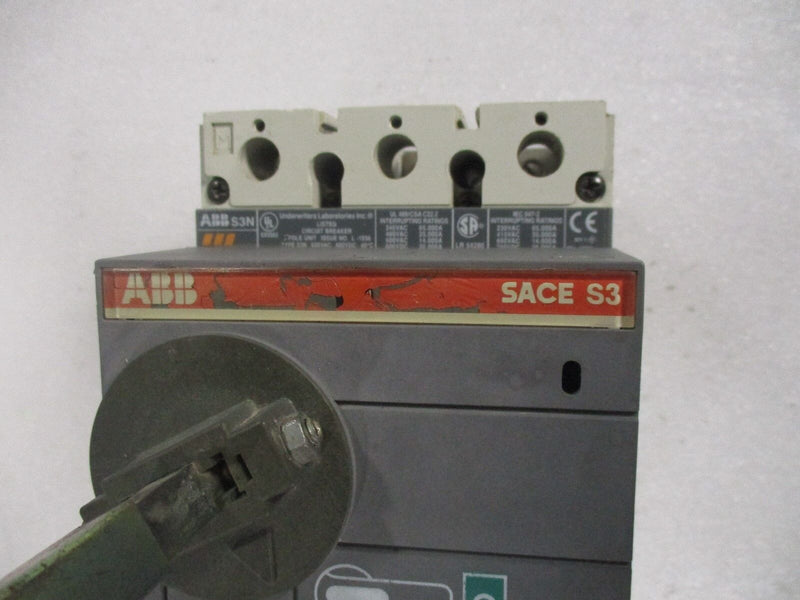 ABB S3N Circuit Breaker 15 A 400 VAC (Used Working) - Tech Equipment Spares, LLC