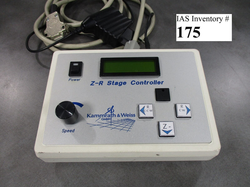 Kammrath & Weiss Z-R Stage Controller Zeiss 1455 Scanning Electron Microscope - Tech Equipment Spares, LLC