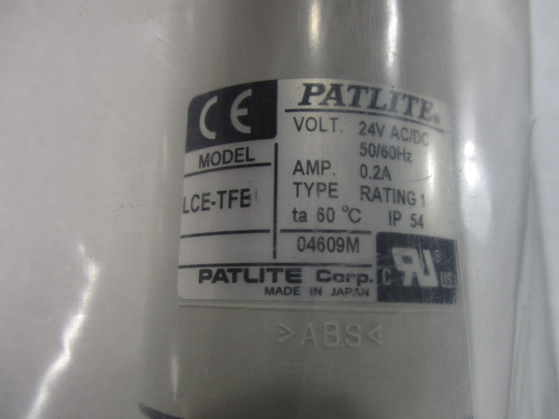 Patlite LCE-TFE Signal Tower (new surplus) - Tech Equipment Spares, LLC