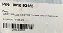 AMAT Applied Materials 0010-93152 Heater Pruge Assy 200MM SNNF TXZ BKM *cleaned* - Tech Equipment Spares, LLC