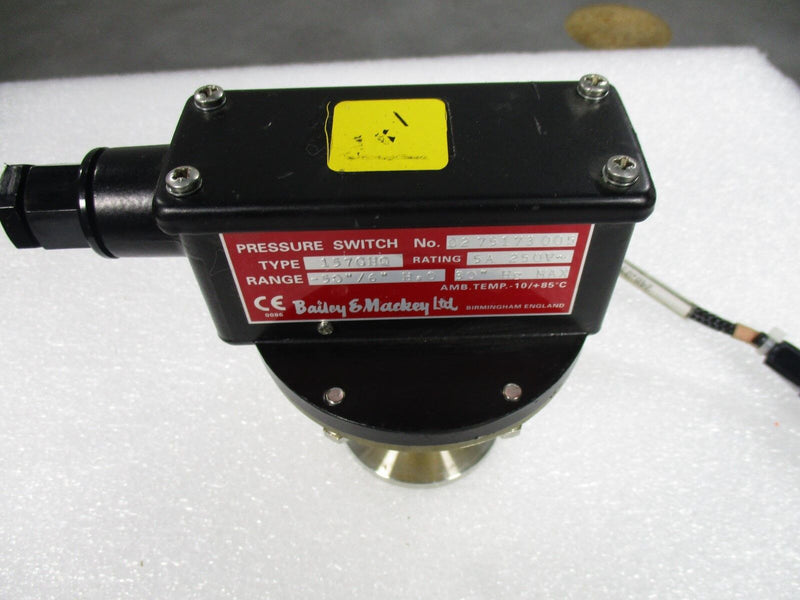 Bailey and Mackey 157GHQ Pressure Switch 0481834036 (Used Working) - Tech Equipment Spares, LLC