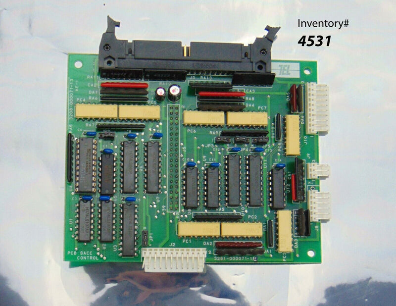 TEL Tokyo Electron 3208-000071-13 PCB SACC Control Circuit Board *used working - Tech Equipment Spares, LLC