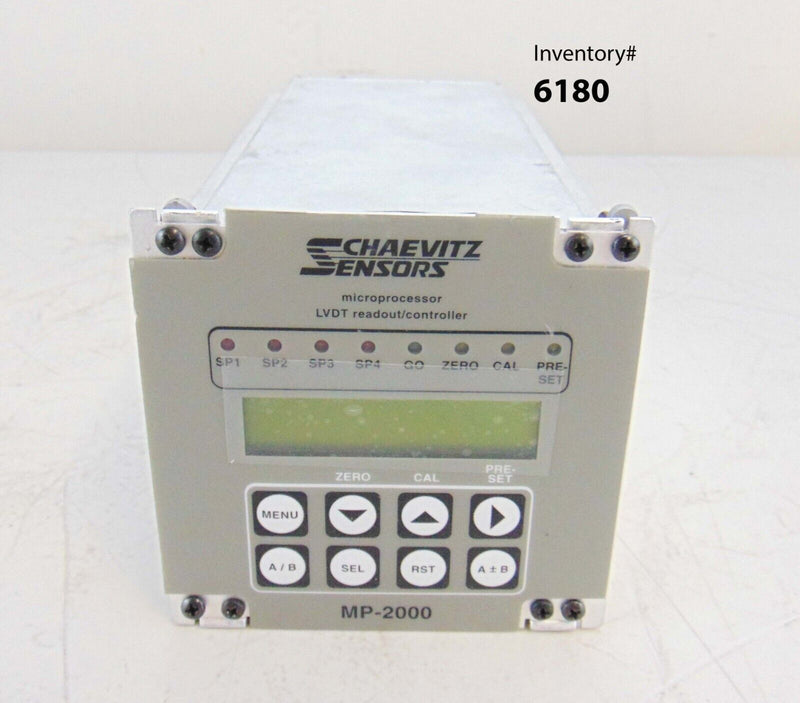 Schaevitz Sensors MP2000-00 Controller *used working - Tech Equipment Spares, LLC