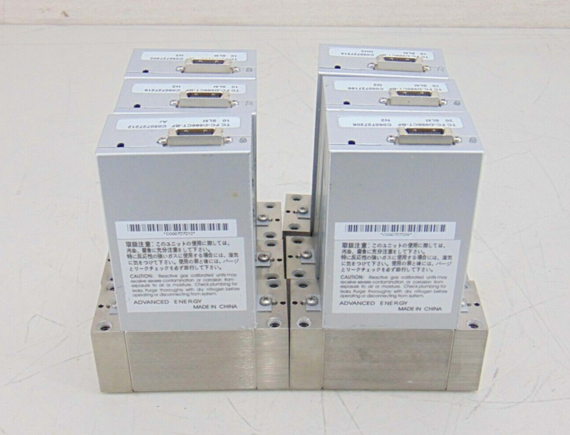 Aera FC-D986CT-BF Mass Flow Controller 10 SLM, 30 SLN O2 AR NH3, lot of 6 *used - Tech Equipment Spares, LLC