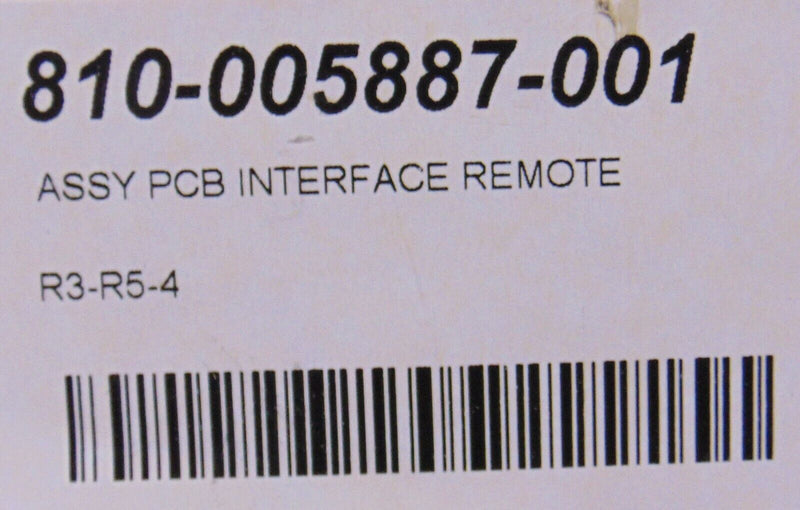 LAM Research 810-005887-001 Assy PCB Interface Remote R3-R5-4 *new surplus* - Tech Equipment Spares, LLC