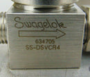 Swagelok SS-DSVCR4 Manual Stainless Steel Valve, lot of 4 *used working - Tech Equipment Spares, LLC