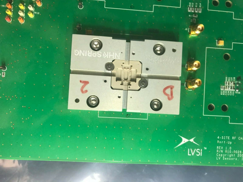 LVSI 010-0026 4 Site RF Characterization Board Port Up PCB Circuit Board *Works* - Tech Equipment Spares, LLC