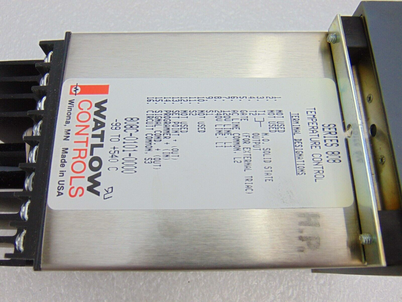 Watlow 808 808C-0101-0000 Temperature Controller *new surplus - Tech Equipment Spares, LLC