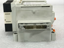SMC VV5Q11-06-DAM00667 Pneumatic Manifold VQ1200Y-5-X35 VVQ-1000, 6 Space - Tech Equipment Spares, LLC