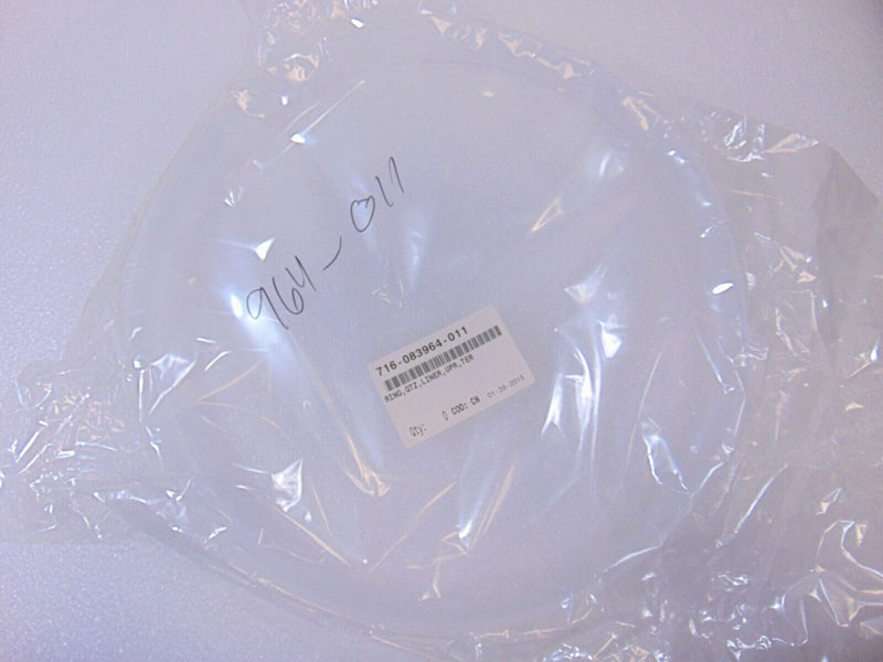 LAM Research 716-083964-011 QTZ LINER UPR ER Ring *new surplus, 90 day warranty* - Tech Equipment Spares, LLC