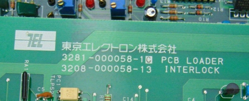 TEL Tokyo Electron 3208-000037-12 PCB LST 3208-000058-13 PCB Loader Interlock - Tech Equipment Spares, LLC