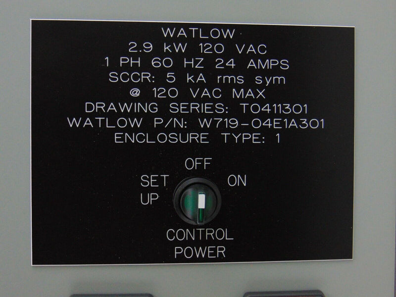 Watlow W719-04E1A301 Control Panel *new surplus - Tech Equipment Spares, LLC