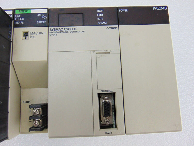 Omron Sysmac C200H Programmable Logic Controller *used working - Tech Equipment Spares, LLC