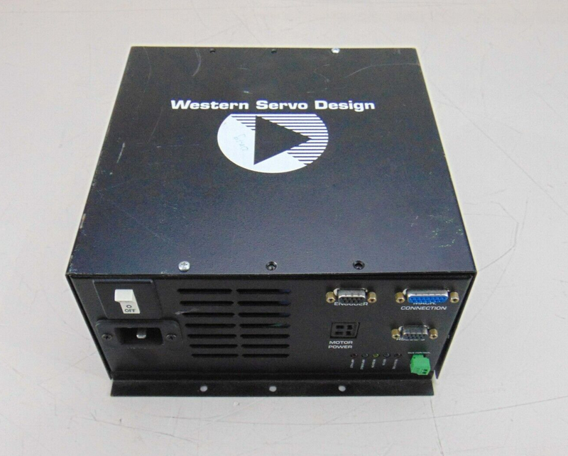 Western Servo Design WS-904-0012 Robot Controller *untested, sold as-is - Tech Equipment Spares, LLC