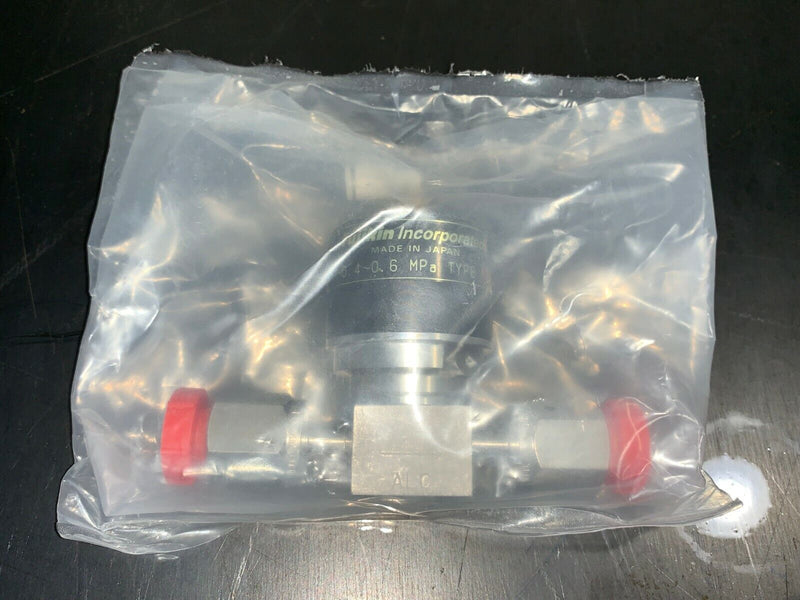 Fujikin AL9HSD00 Stainless Steel Valve 40496B OP 0.4-0.6 Mpa NC (new surplus) - Tech Equipment Spares, LLC