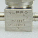 Nupro SS-BNV51-0 Stainless Steel Valve *used working - Tech Equipment Spares, LLC