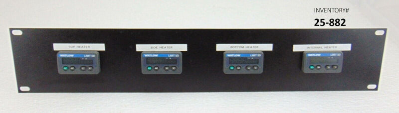Watlow SD3L-LJAA-AARG Temperature Controller, lot of 4 *used working - Tech Equipment Spares, LLC